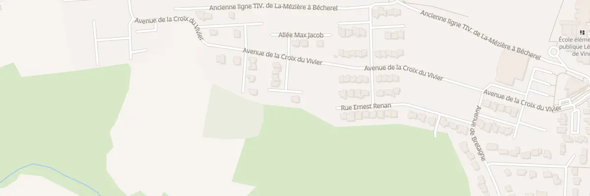 Plan du 3 All Jean Guéhenno à Gévezé
