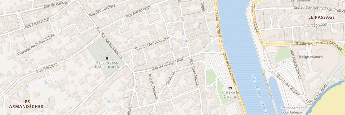 Plan du 1 Rue de la Cure aux Sables-d’Olonne