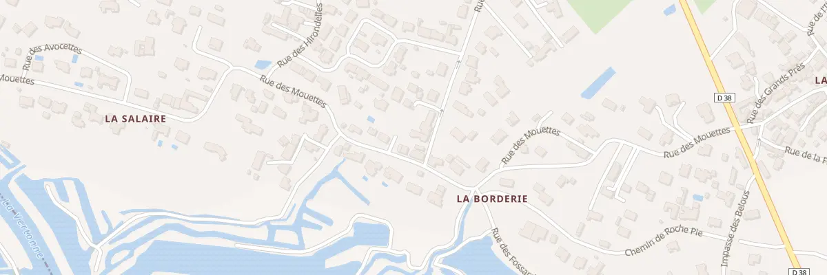 Plan du 3 Rue des Merles à L’Île-d’Olonne