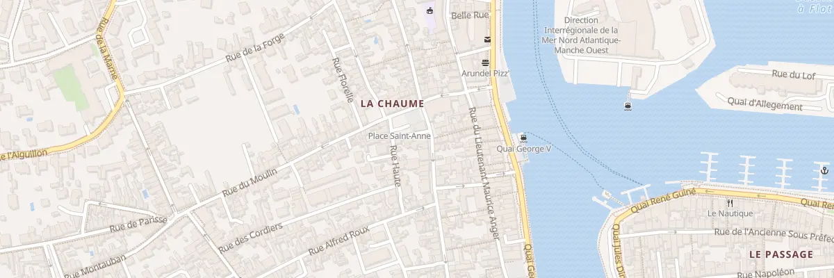 Plan du 1 Rue du Maroc aux Sables-d’Olonne