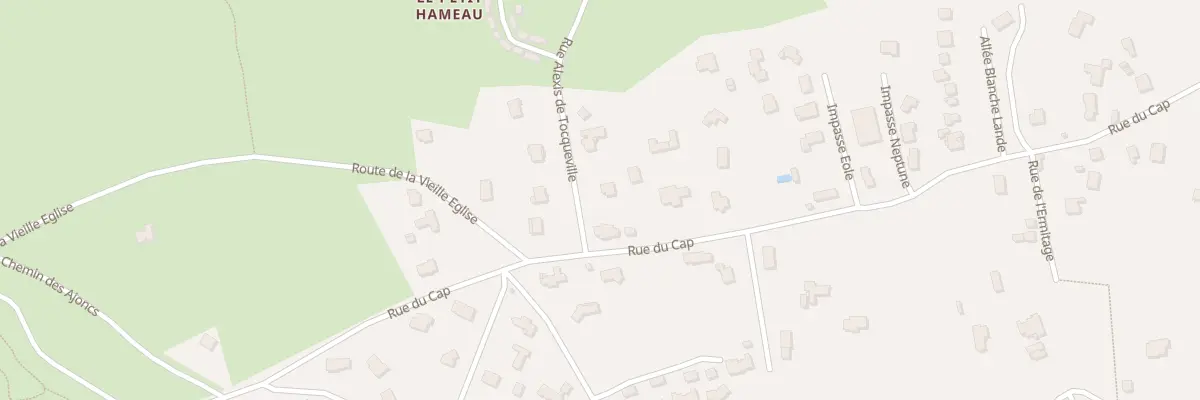 Plan du 2 Rue Alexis de Tocqueville à Barneville-Carteret