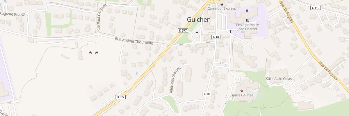 Plan du 47 Rue du Général Leclerc à Guichen