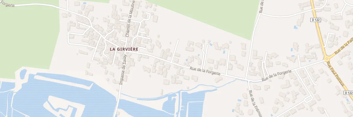 Plan du 54 Rue de la Forgerie aux Sables-d’Olonne