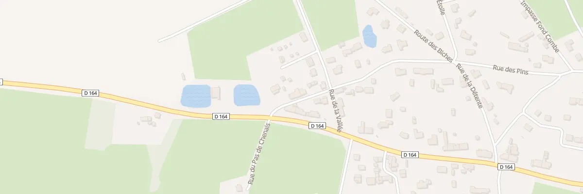 Plan du 25 Rue de la Grenouillère à Blain