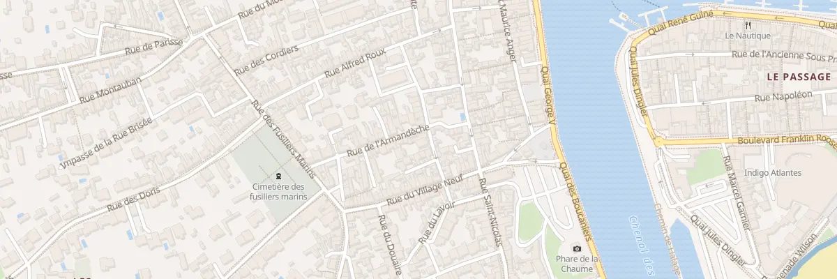 Plan du 13 Rue de la Cure aux Sables-d’Olonne