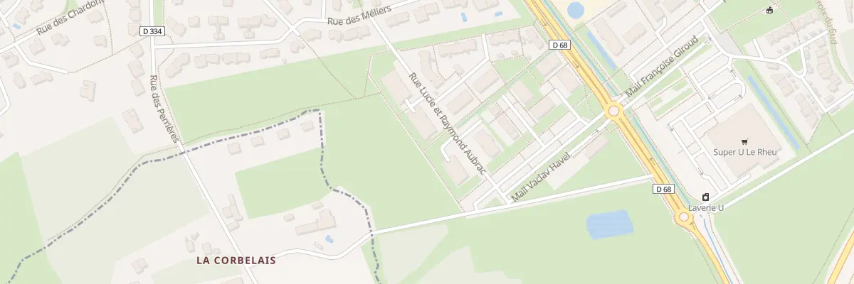 Plan du 5 Rue Lucie et Raymond Aubrac au Rheu