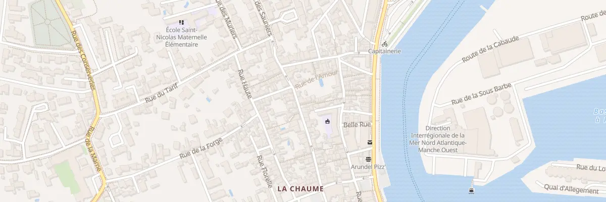 Plan du 100 Rue du Doc Canteteau aux Sables-d’Olonne