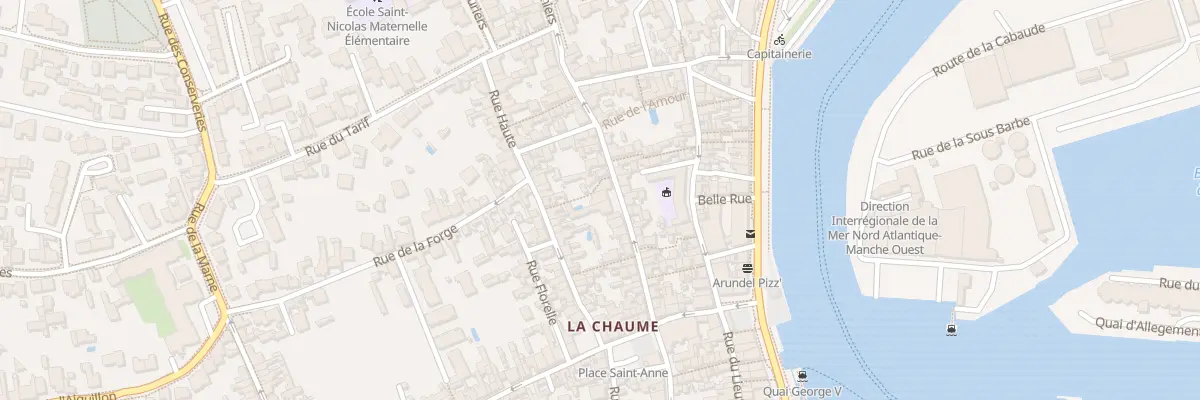 Plan du 105 Rue du Doc Canteteau aux Sables-d’Olonne
