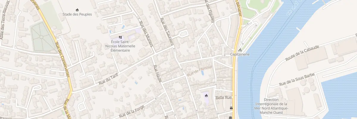 Plan du 118 Rue du Doc Canteteau aux Sables-d’Olonne