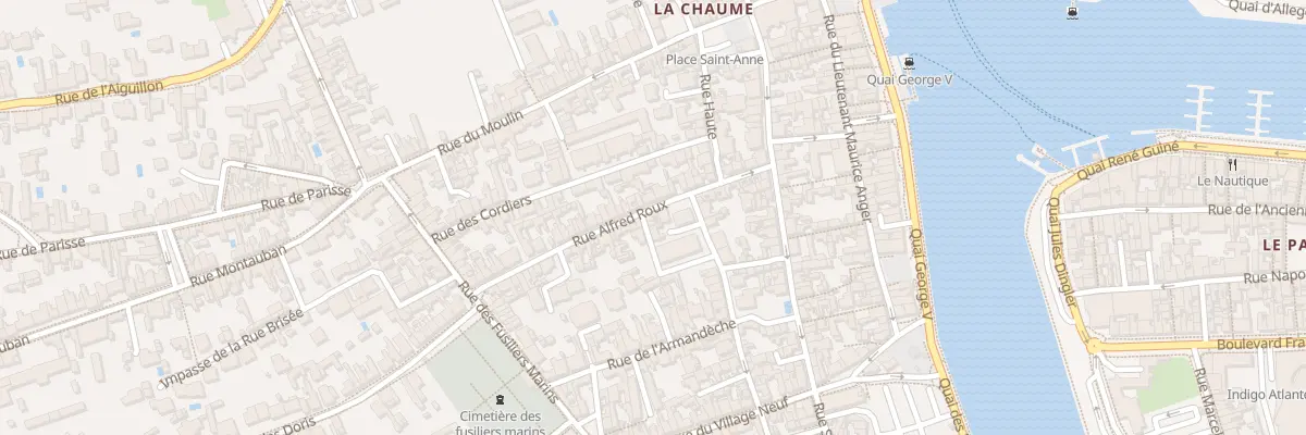 Plan du 17 Rue Alfred Roux aux Sables-d’Olonne
