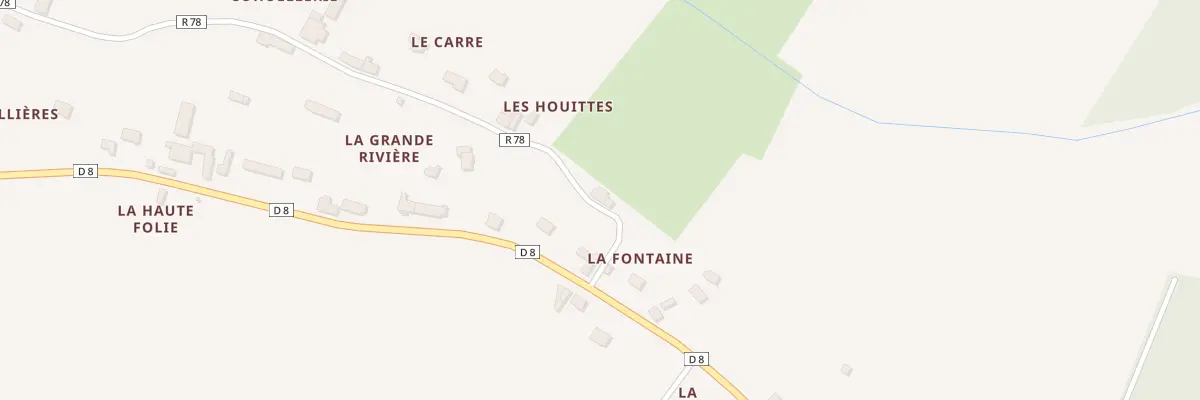Plan du 5152 Les Houittes à Roz-Landrieux