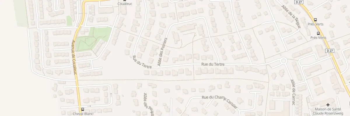 Plan du 19 Rue du Tertre à Gévezé