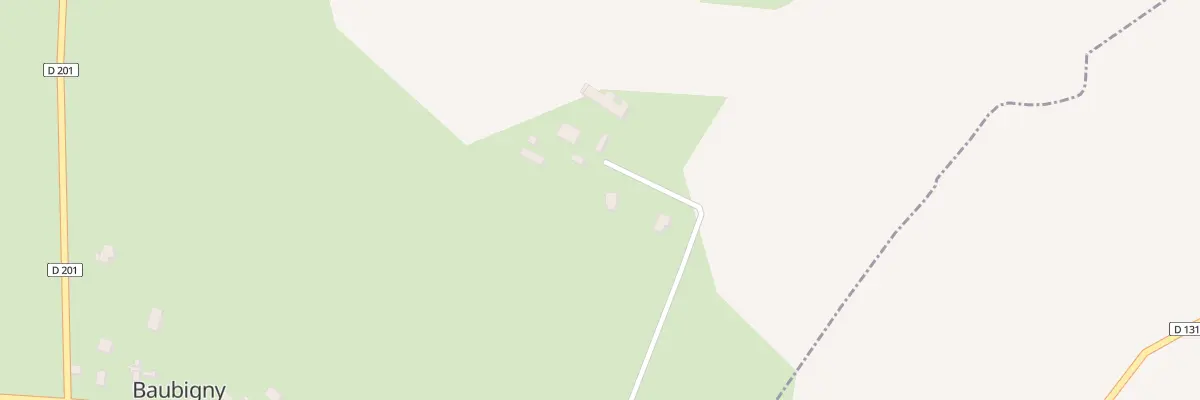 Plan du 3 Le Mont de la Vigne à Baubigny