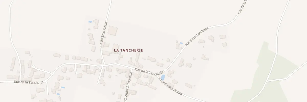 Plan du 6 La Tancherie à Cheix-en-Retz