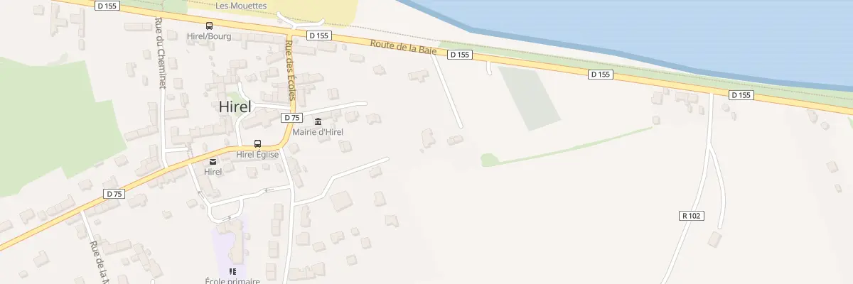 Plan du 8Q Rue du Bord de Mer à Hirel