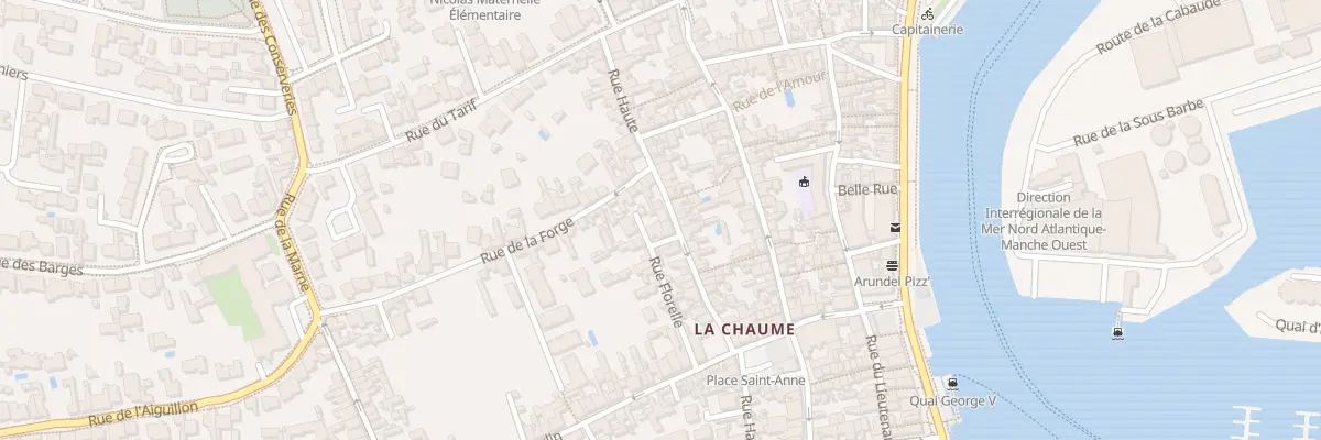 Plan du 55 Rue Haute aux Sables-d’Olonne
