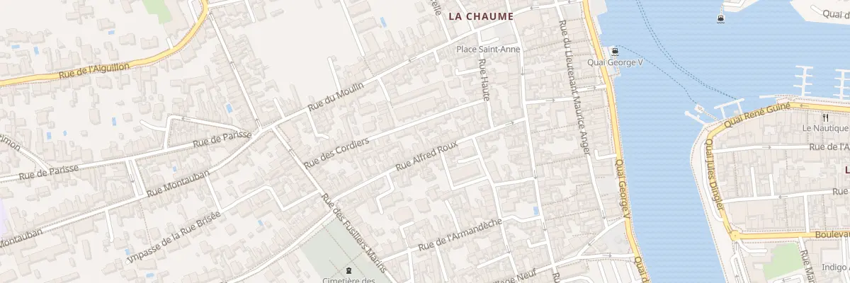 Plan du 30 Rue Alfred Roux aux Sables-d’Olonne