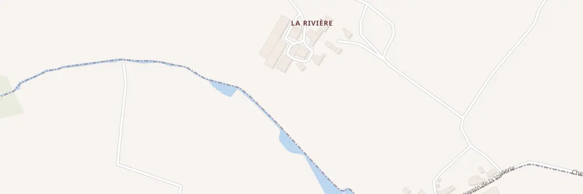 Plan du 1 La Riviere à Challans