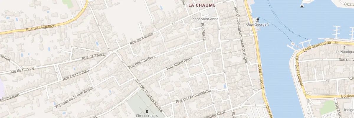 Plan du 32 Rue Alfred Roux aux Sables-d’Olonne