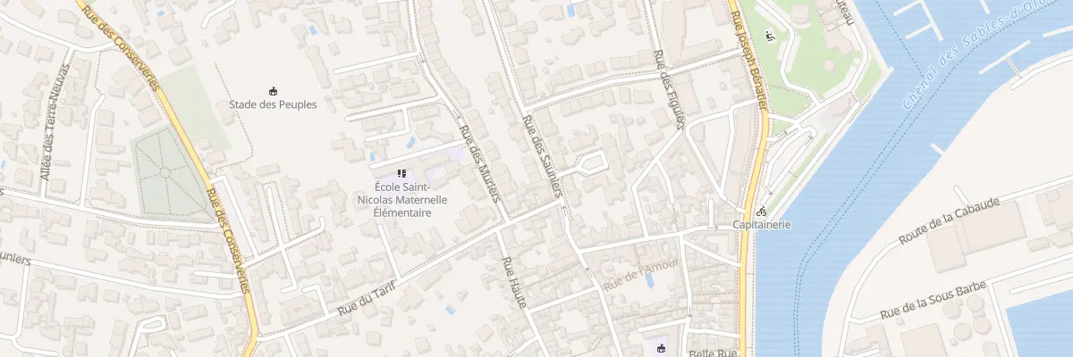 Plan du 5 Rue des Sauniers - Les Sables aux Sables-d’Olonne