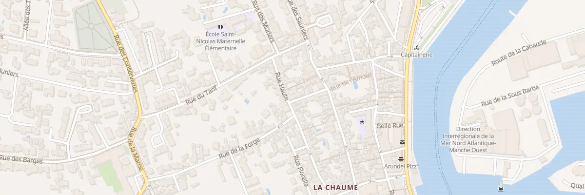 Plan du 66 Rue Haute aux Sables-d’Olonne
