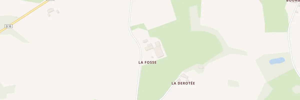 Plan du 5005 La Fosse à Meillac
