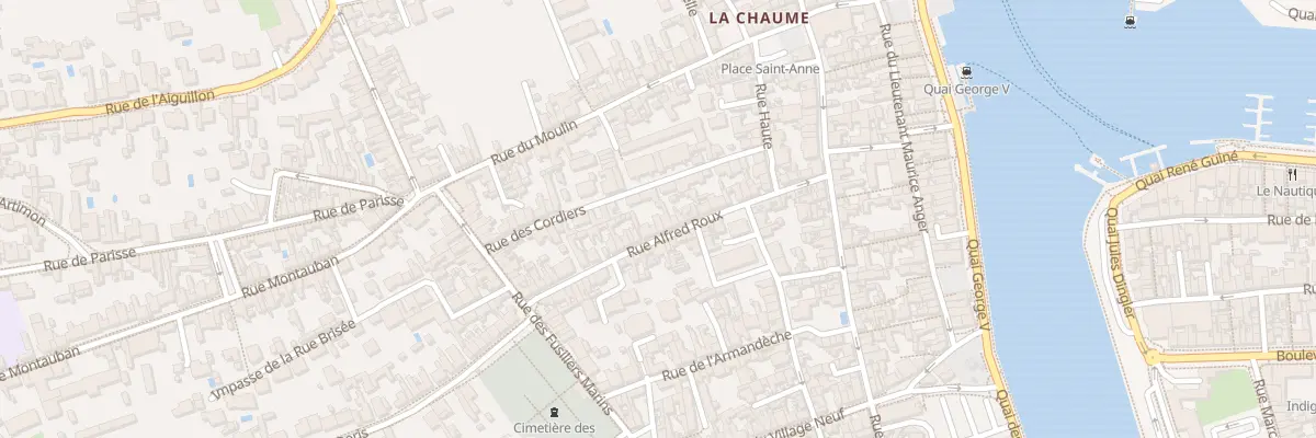 Plan du 34 Rue Alfred Roux aux Sables-d’Olonne