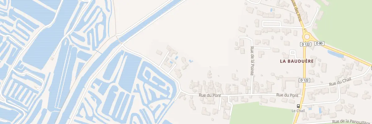 Plan du 58B Rue du Pont aux Sables-d’Olonne