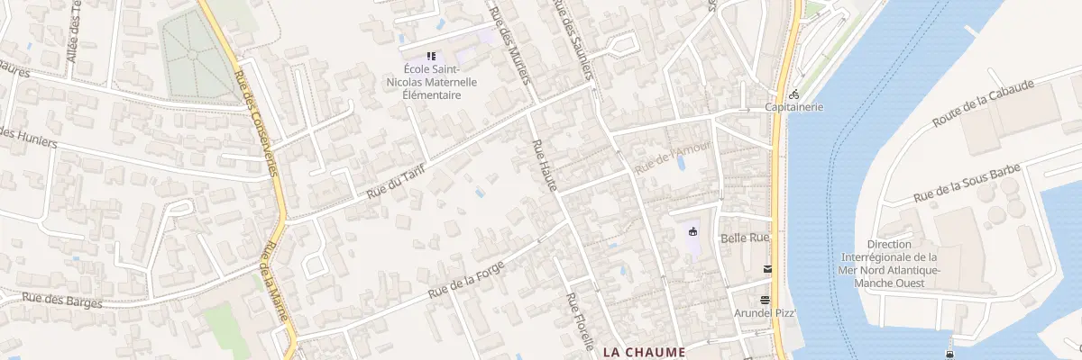 Plan du 73 Rue Haute aux Sables-d’Olonne