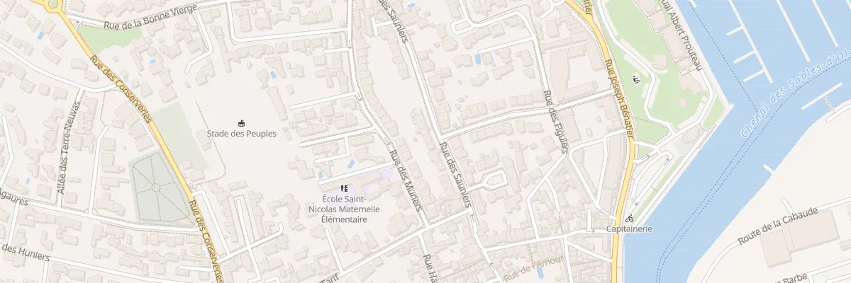 Plan du 17 Rue des Sauniers - Les Sables aux Sables-d’Olonne