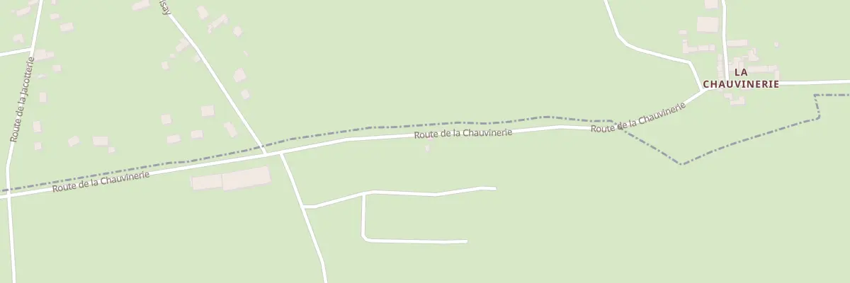 Plan du 2 La Chauvinerie à Baubigny