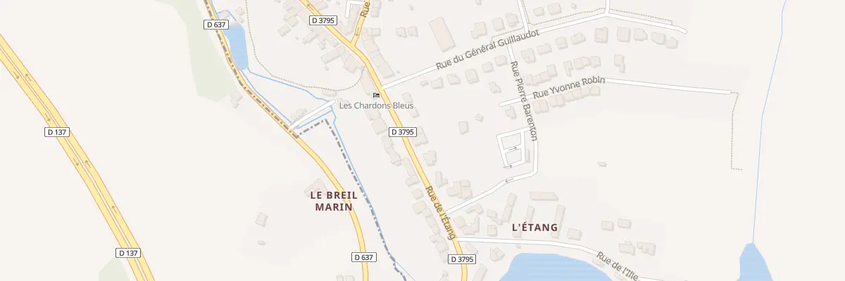 Plan du 9 Rue de l’Etang à Hédé-Bazouges