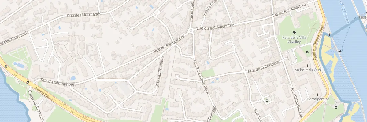 Plan du 3 Rue de la Corvette aux Sables-d’Olonne
