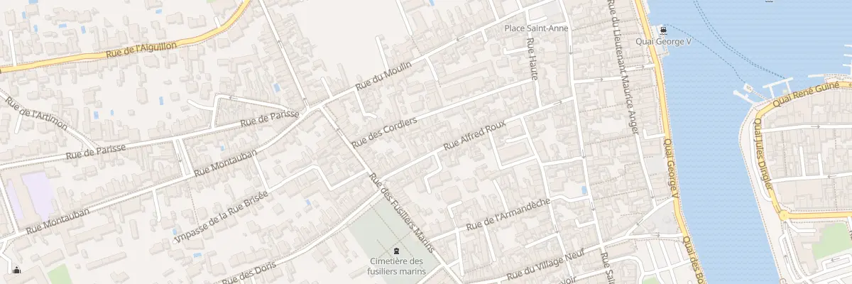 Plan du 50 Rue Alfred Roux aux Sables-d’Olonne