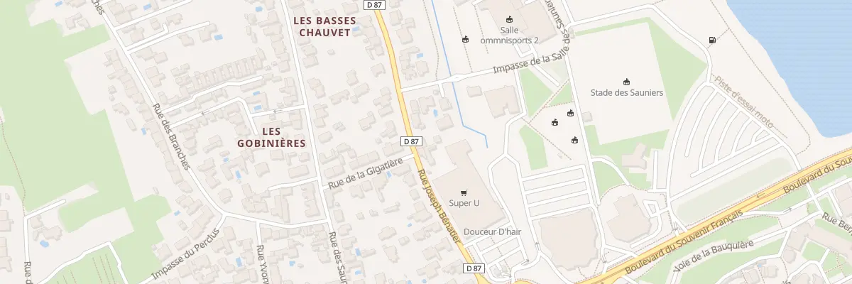 Plan du 78 Rue Joseph Bénatier aux Sables-d’Olonne