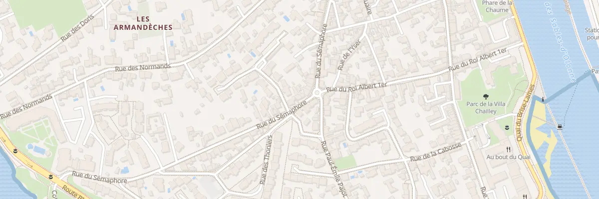 Plan du 48B Rue du Sémaphore aux Sables-d’Olonne