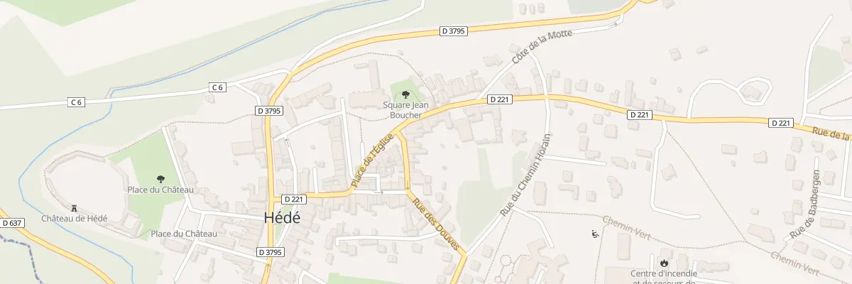 Plan du 12 Rue du Chauchil à Hédé-Bazouges