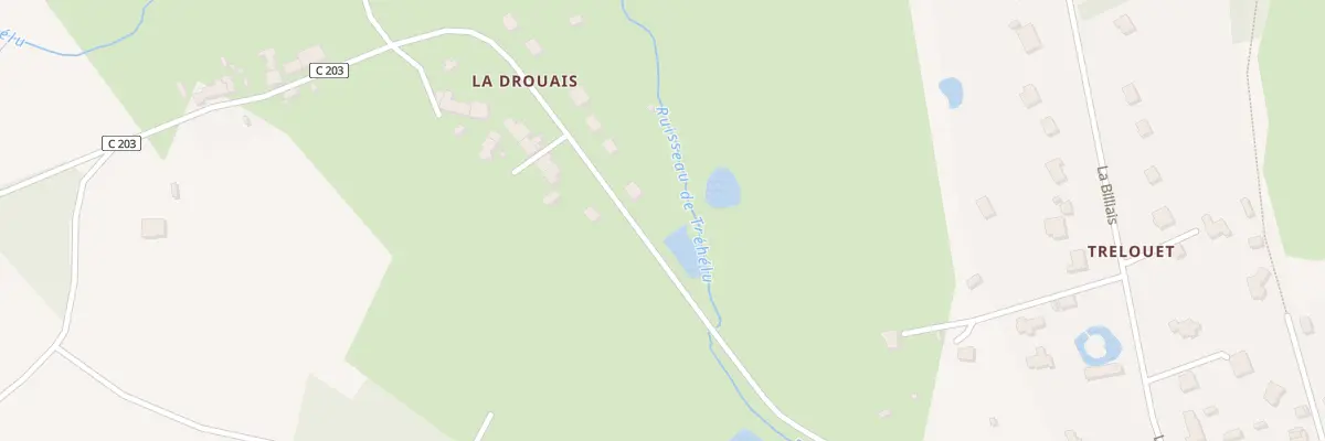 Plan du 9023 La Drouais à Guichen