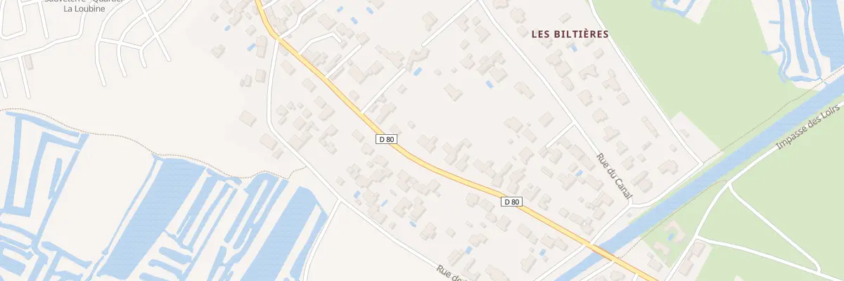 Plan du 62 Rte des Pins aux Sables-d’Olonne