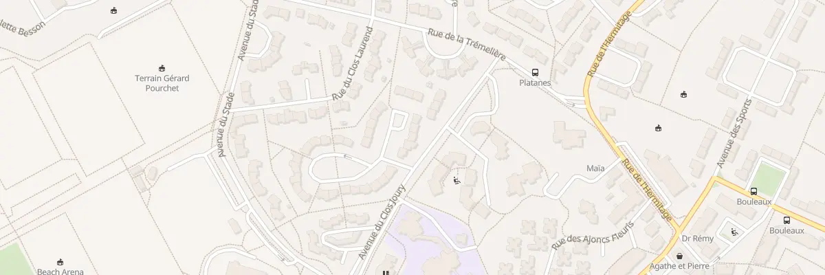 Plan du 3 Rue Pre des Louvrais au Rheu