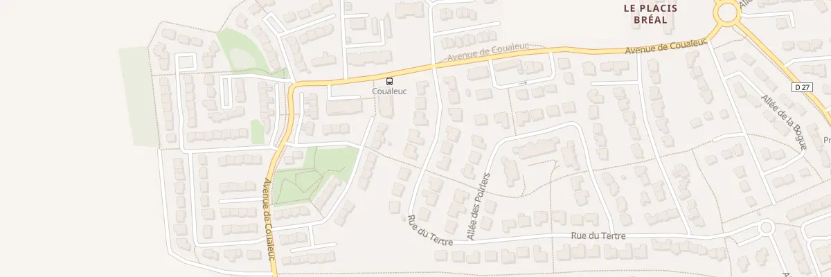 Plan du 8 Rue du Tertre à Gévezé