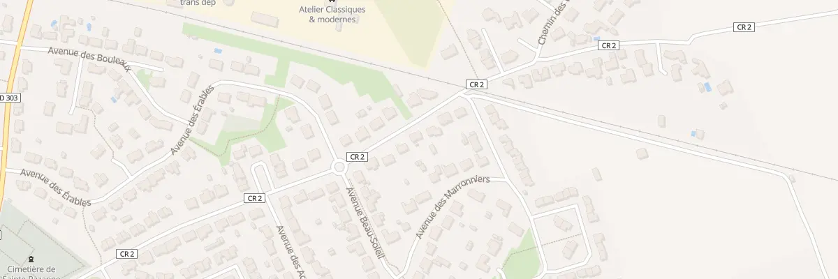 Plan du 30 Av des Frenchères à Sainte-Pazanne