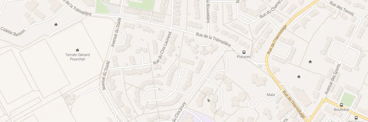 Plan du 8 Rue Pre des Louvrais au Rheu