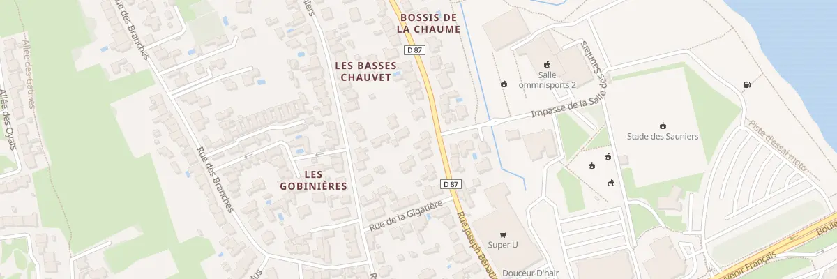 Plan du 139 Rue Joseph Bénatier aux Sables-d’Olonne