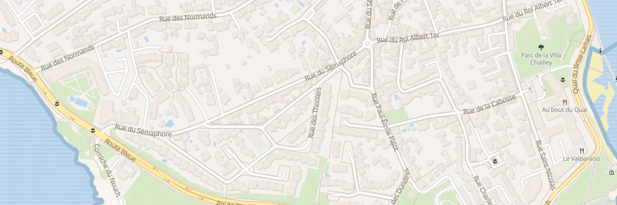 Plan du 5 Rue de la Corvette aux Sables-d’Olonne