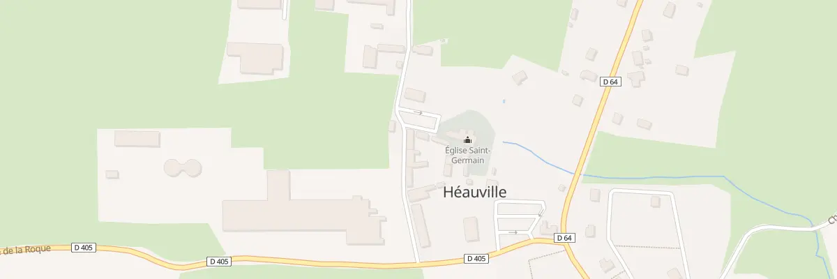 Plan du 12 Le Prieure à Héauville
