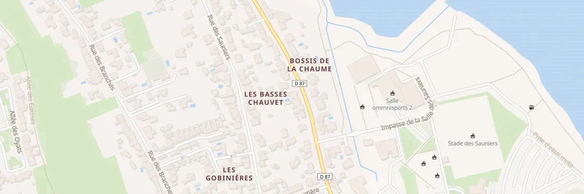 Plan du 153 Rue Joseph Bénatier aux Sables-d’Olonne