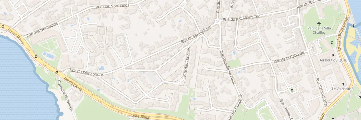 Plan du 7 Rue de la Corvette aux Sables-d’Olonne