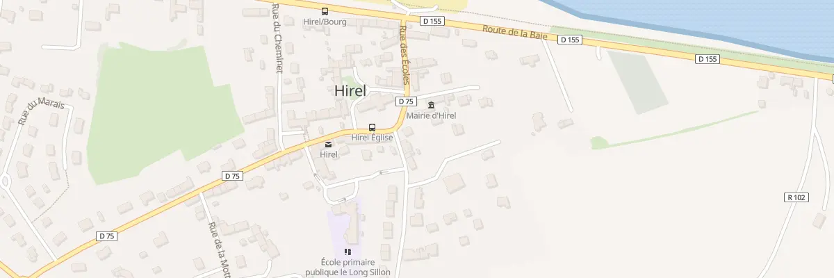 Plan du 1 Rue des Alleux à Hirel