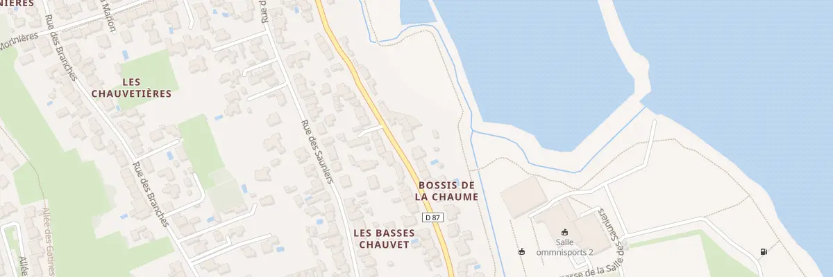 Plan du 108 Rue Joseph Bénatier aux Sables-d’Olonne